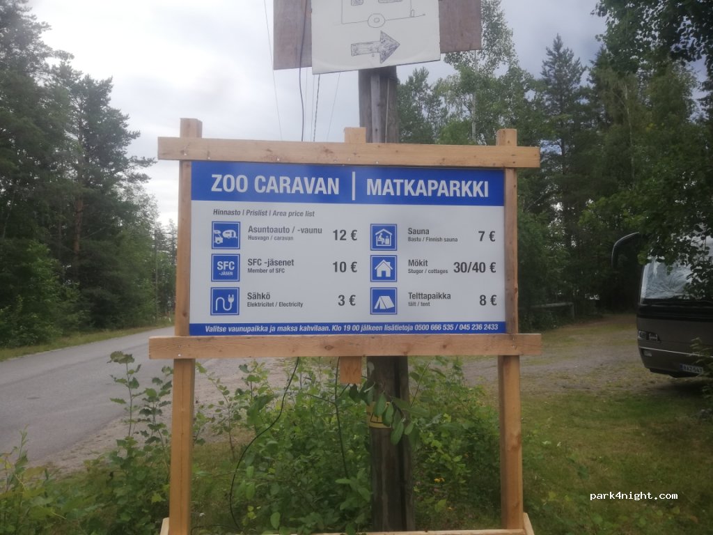 Zoo caravan park Matkaparkki — foto