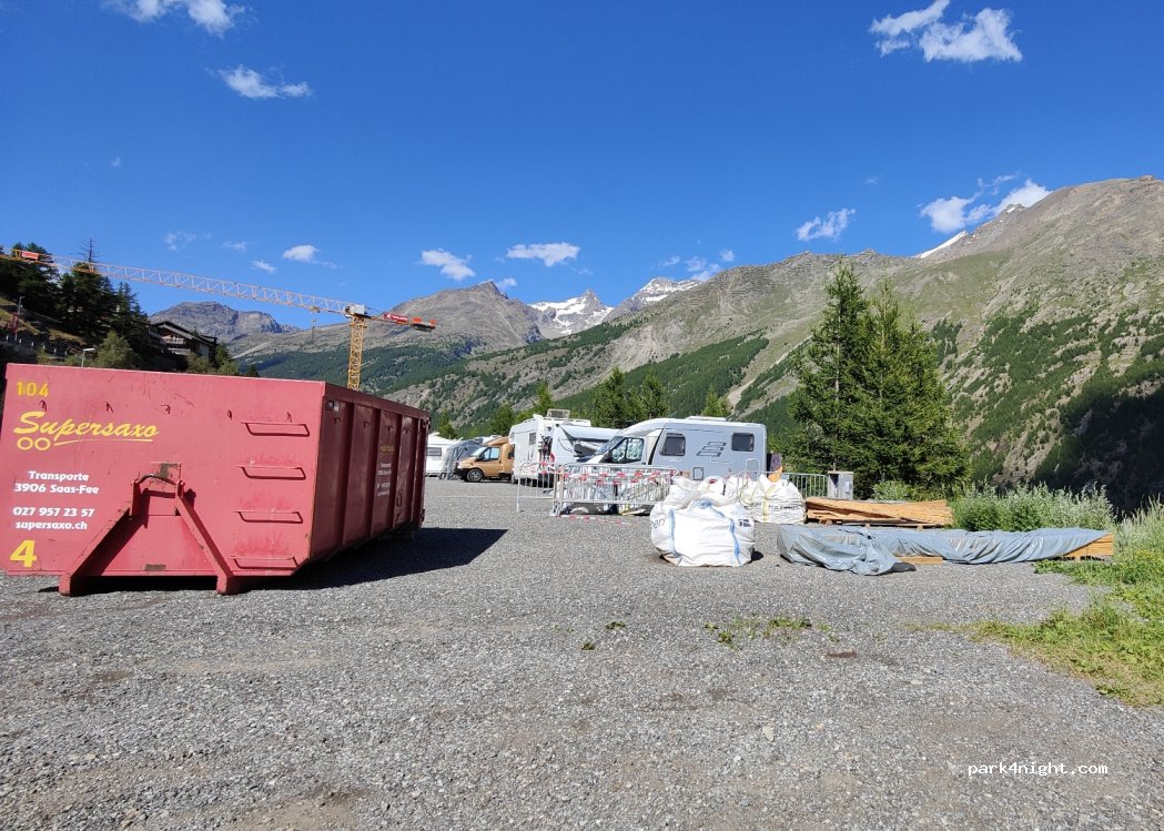 Wohnmobil Stellplatz Saas Fee — foto 4