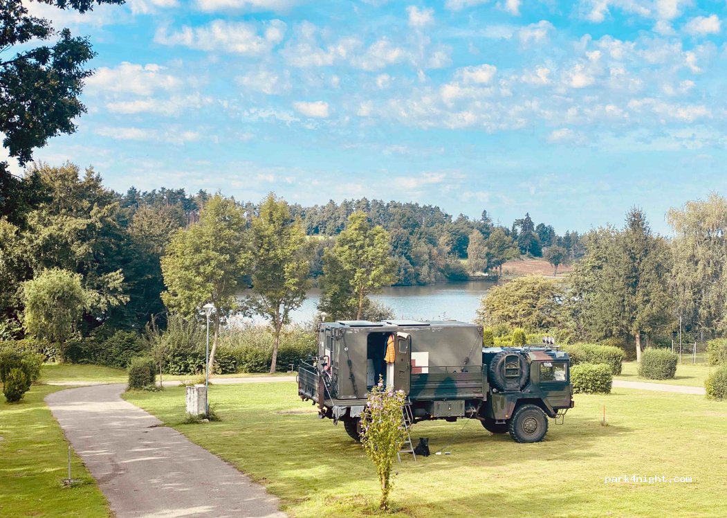 Campingplatz der Stadtgemeinde Geras — foto