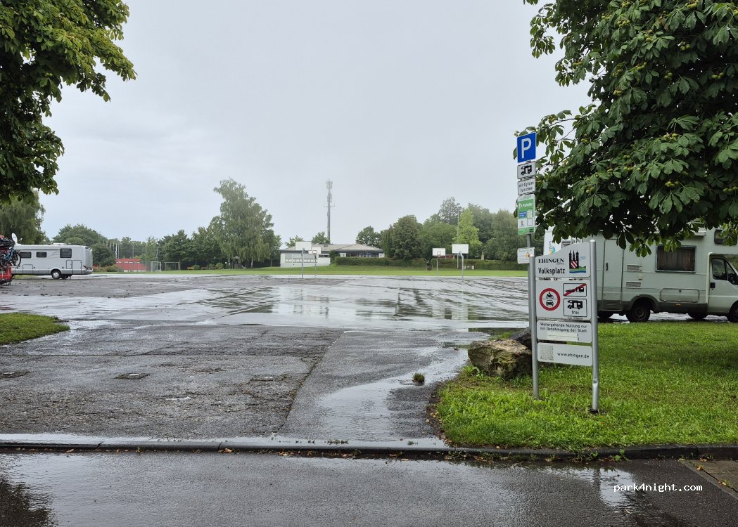 Wohnmobilstellplatz am Stadion in Ehingen — foto 5