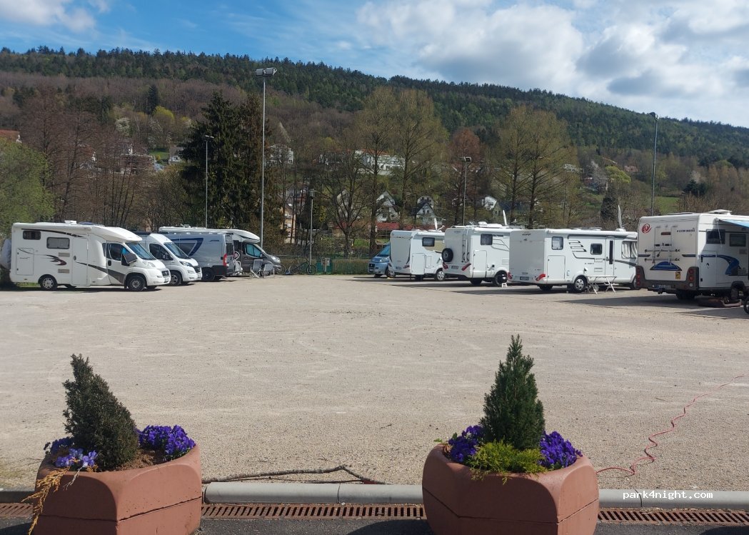 Wohnmobilstellplatz am Kurpark — foto