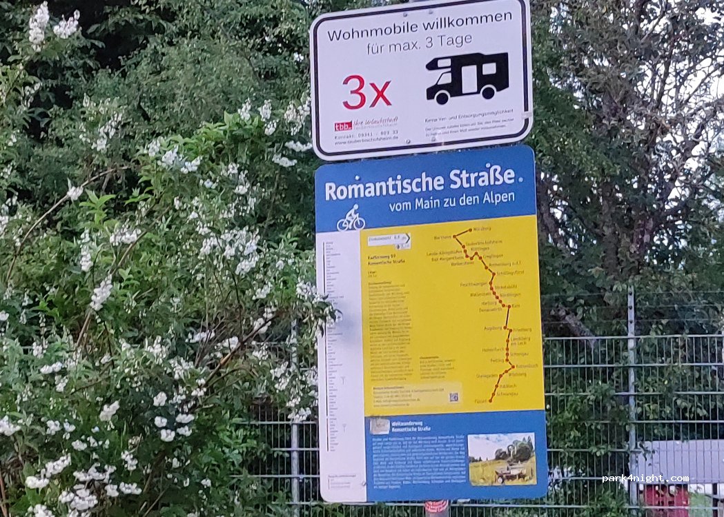 Wohnmobilstellplatz am Freibad in Tauberbischofsheim — foto 3