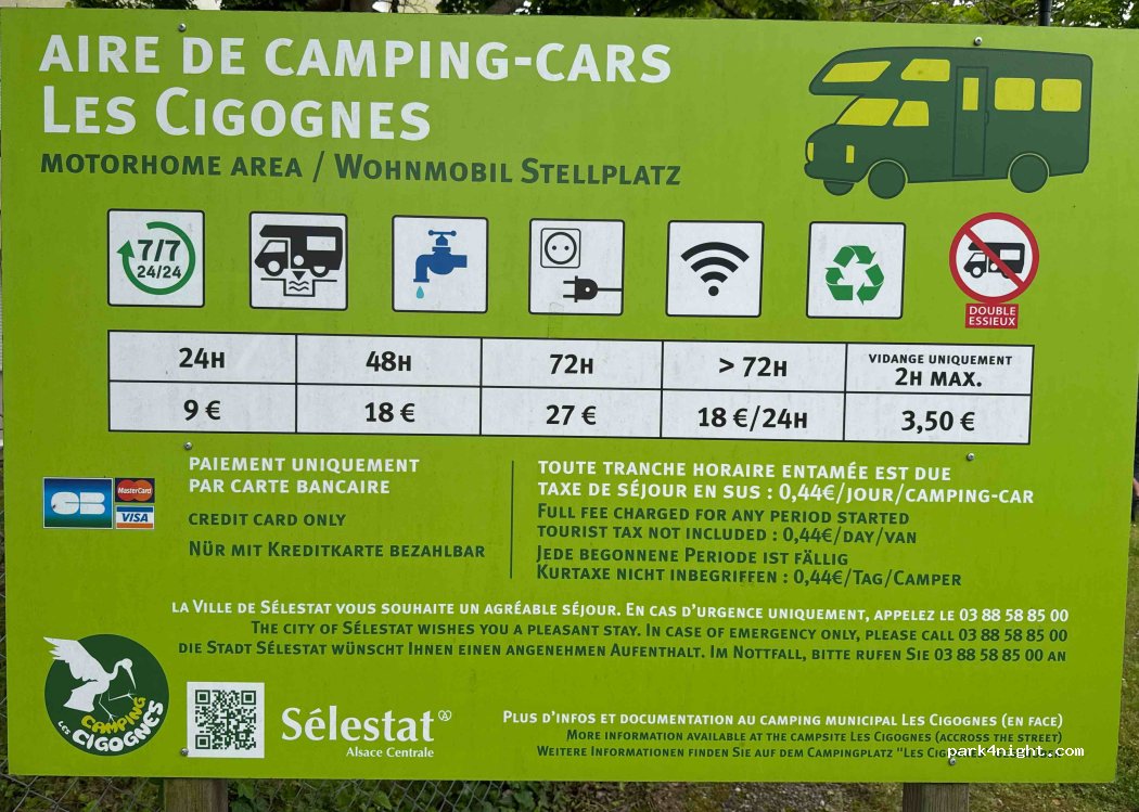 Aire de service camping-car Les cigognes — foto 4