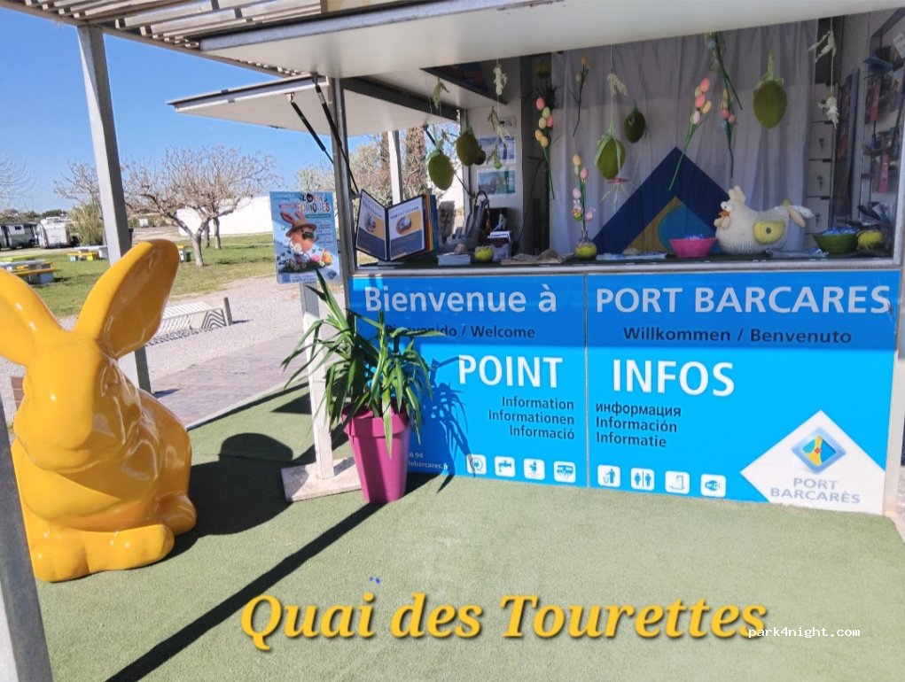 Aire de camping-car de Port Barcarès — foto