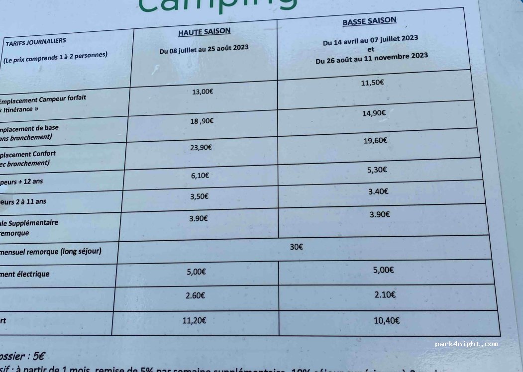 CAMPING MUNICIPAL LA BAIE SAINT MICHEL — foto 3