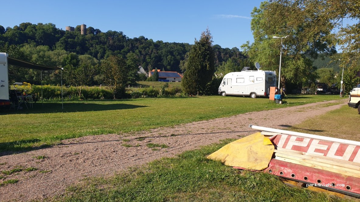 Stellplatz am Campingplatz Diemelaue — foto