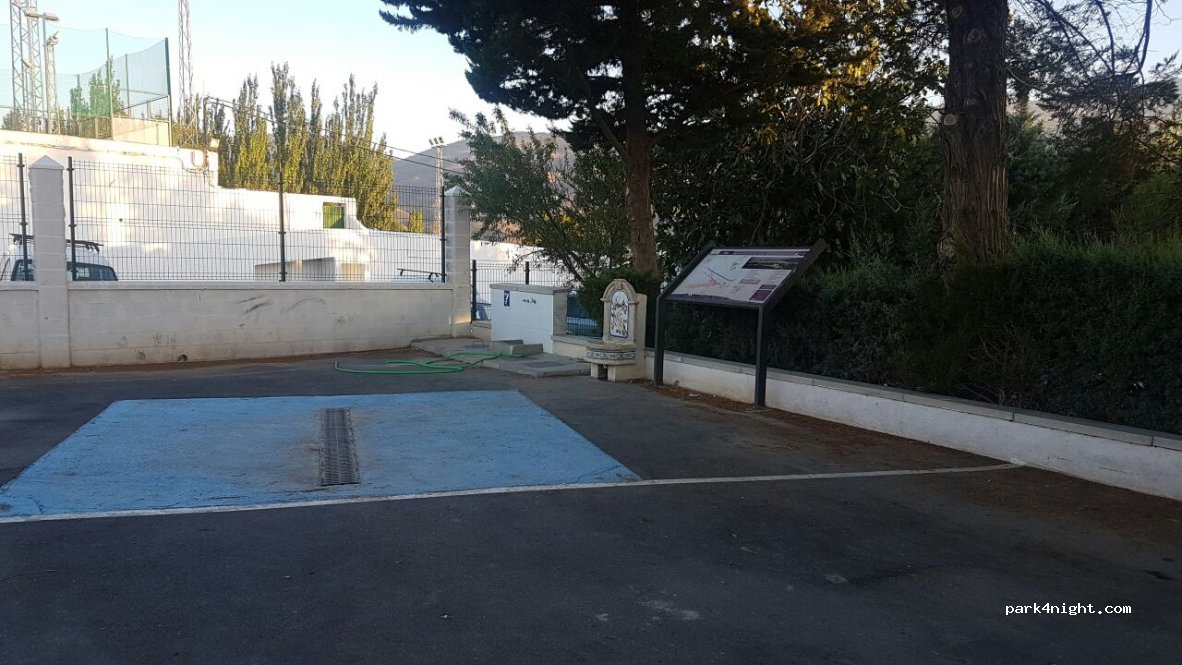 Área de autocaravanas de Abla-Montagón — foto