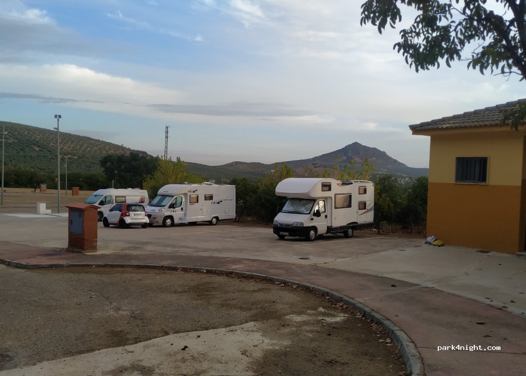 Área autocaravanas Priego de Córdoba — foto