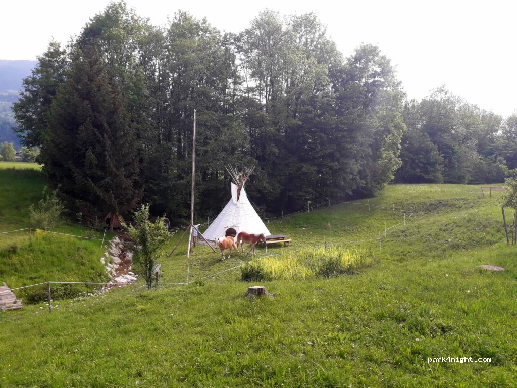 Camping Maurerhäusl im Salzkammergut — foto