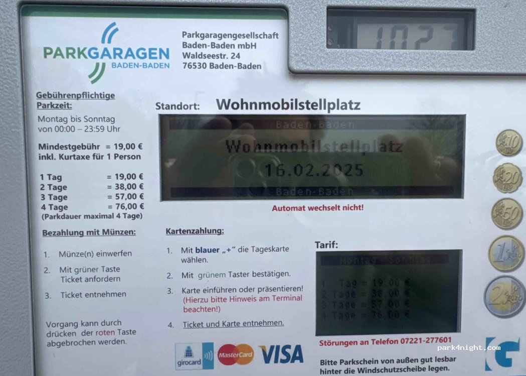 Wohnmobilstellplatz Baden-Baden — foto 5