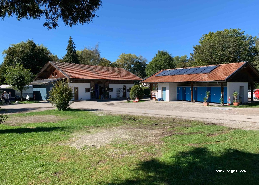Campingplatz Kupferschmiede am Chiemsee — foto