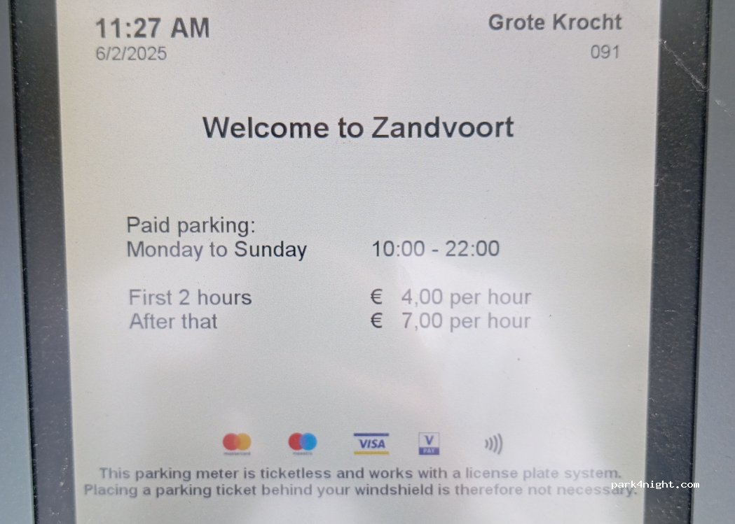 (2042 LV) Zandvoort - 29R Grote Krocht — foto
