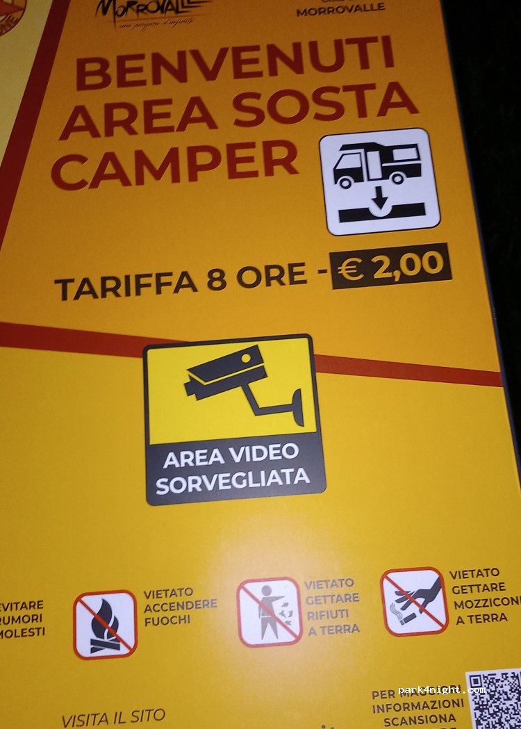 Area sosta camper Morrovalle — foto 5