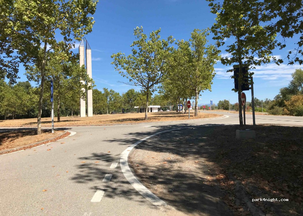 (04130) Volx - Autoroute du Val de Durance — foto