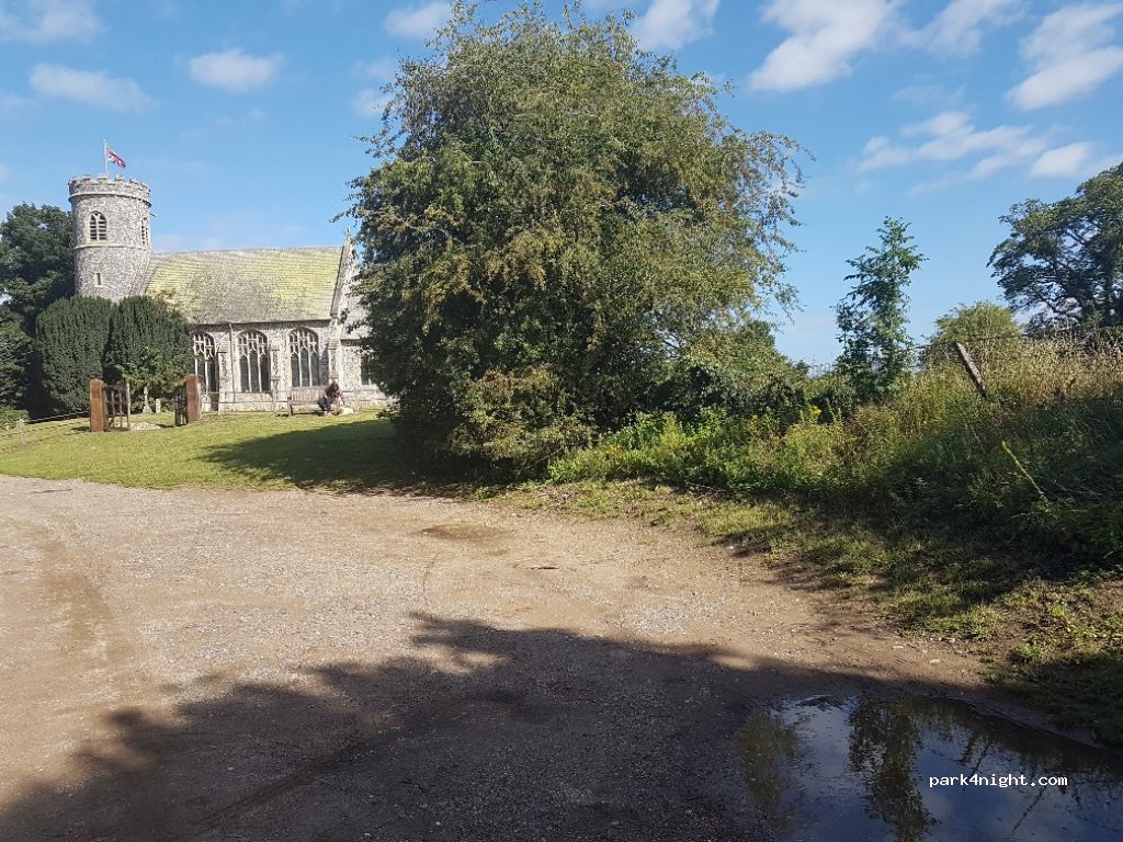 (IP27 0RQ) Weeting  Brandon - Weeting Castle Castle Close — foto