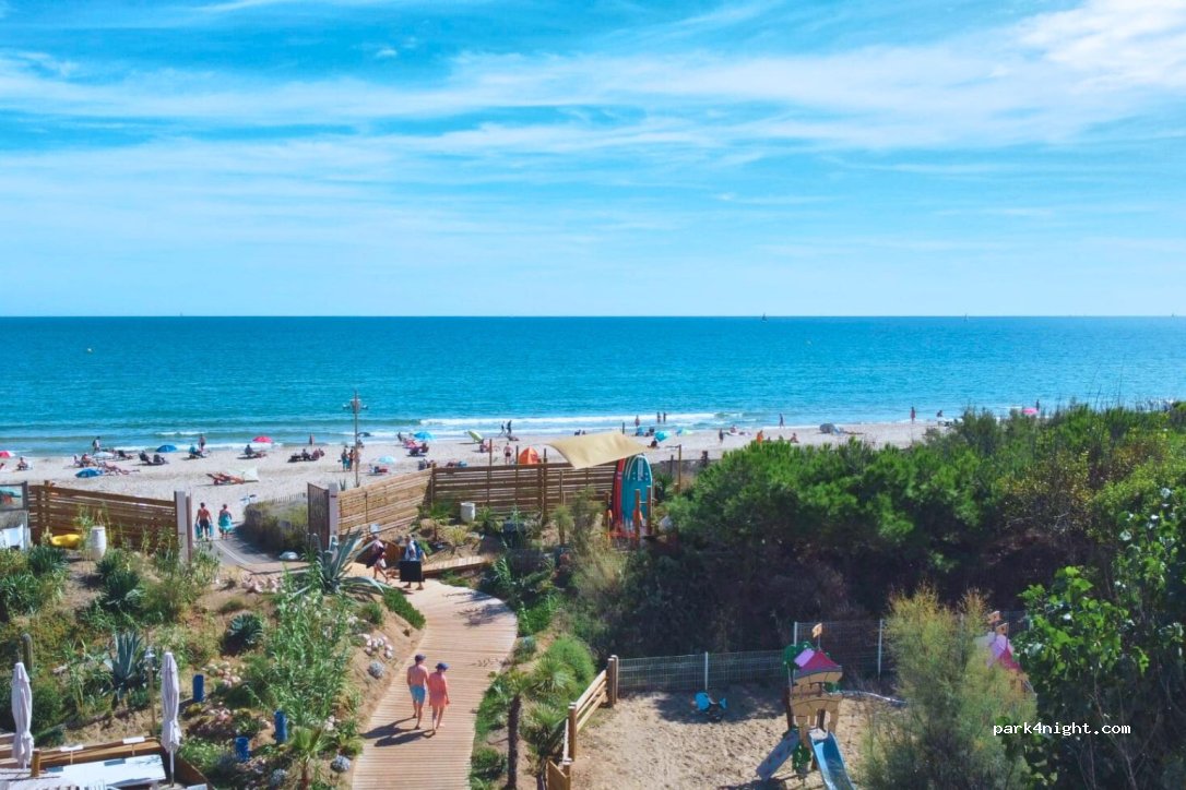 Camping Beauregard Plage Marseillan — foto