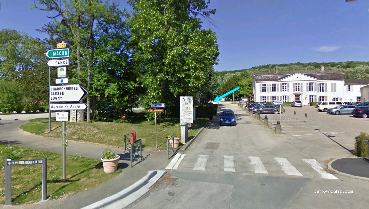 (71000) Sennecé-lès-Mâcon - Parking Cordier — foto