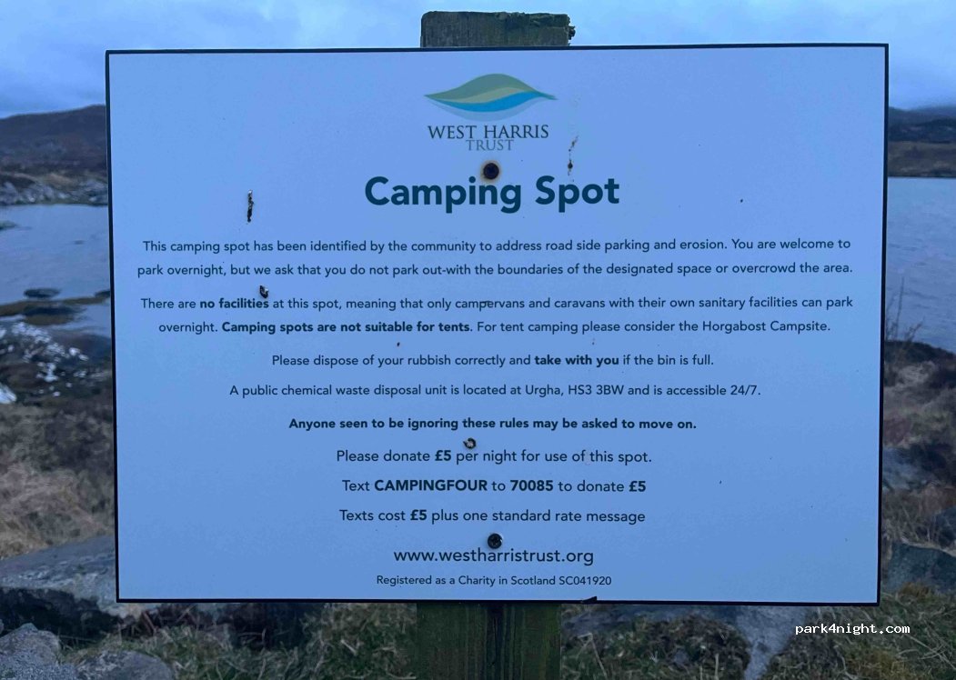 West Harris Trust Camping Spot 4 — foto