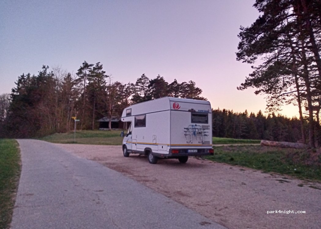 Wanderparkplatz Fürstenhöhe — foto