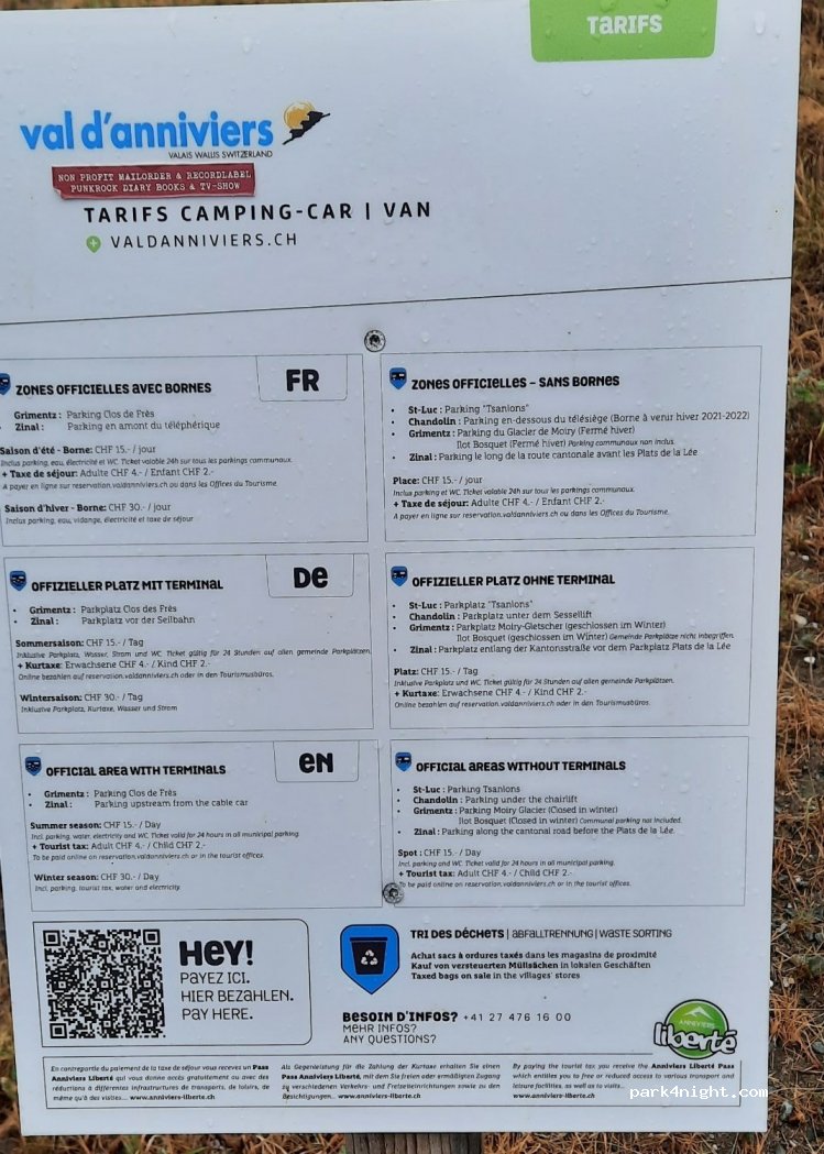 Emplacement camping-cars - Tsanlon — foto 3