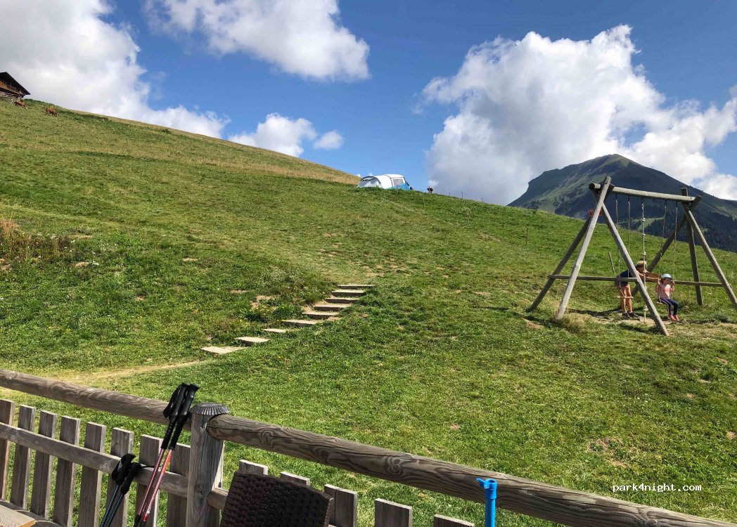 Camping en alpage Le Mègevan — foto
