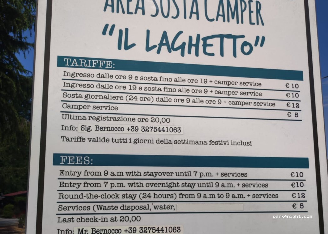 Area Sosta Camper Il Laghetto La Morra — foto 4