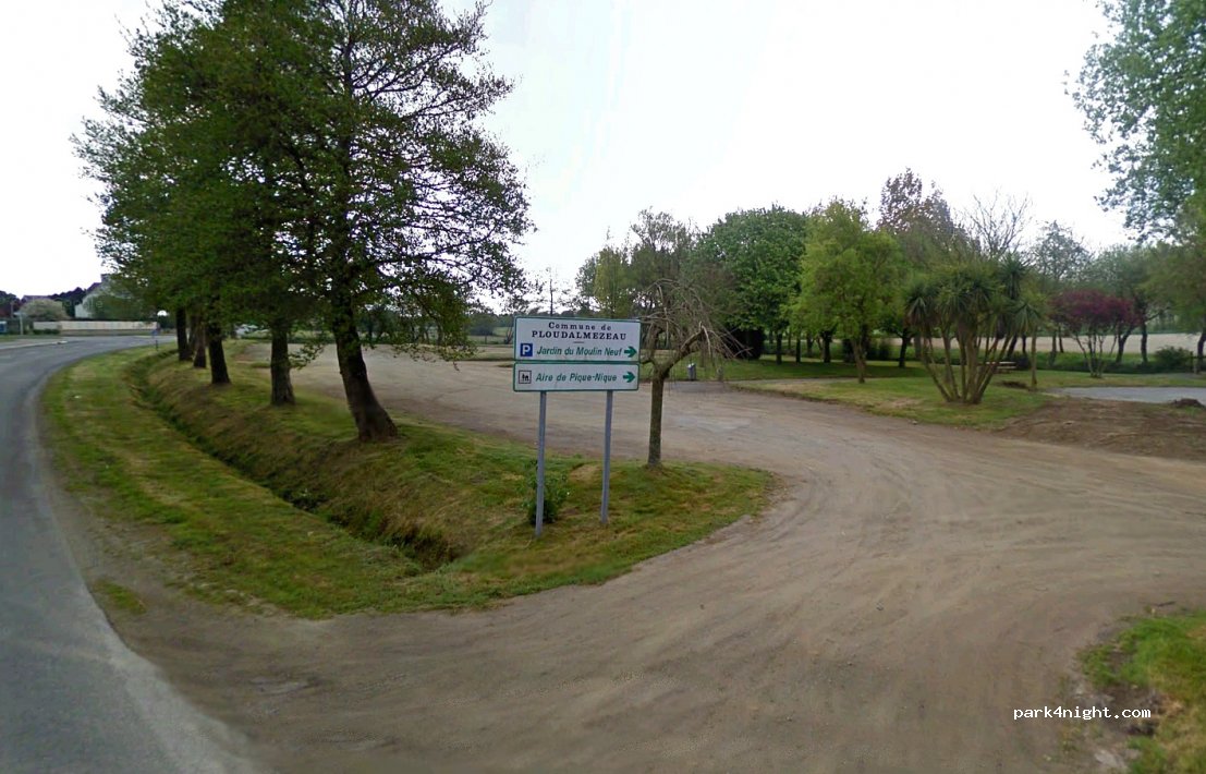 (29830) Lampaul-Ploudalmézeau - Route de Lannilis — foto