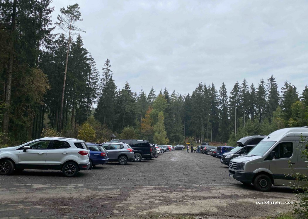 Wanderparkplatz Hohe Acht — foto