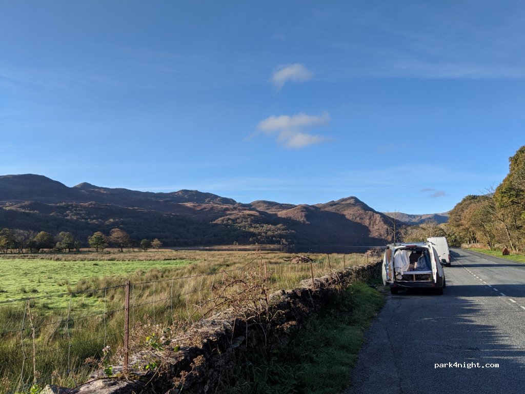 (LL55 4NH) Beddgelert - A498 — foto