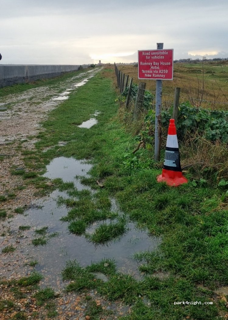(TN28 8QY) Romney Marsh - Coast Road — foto