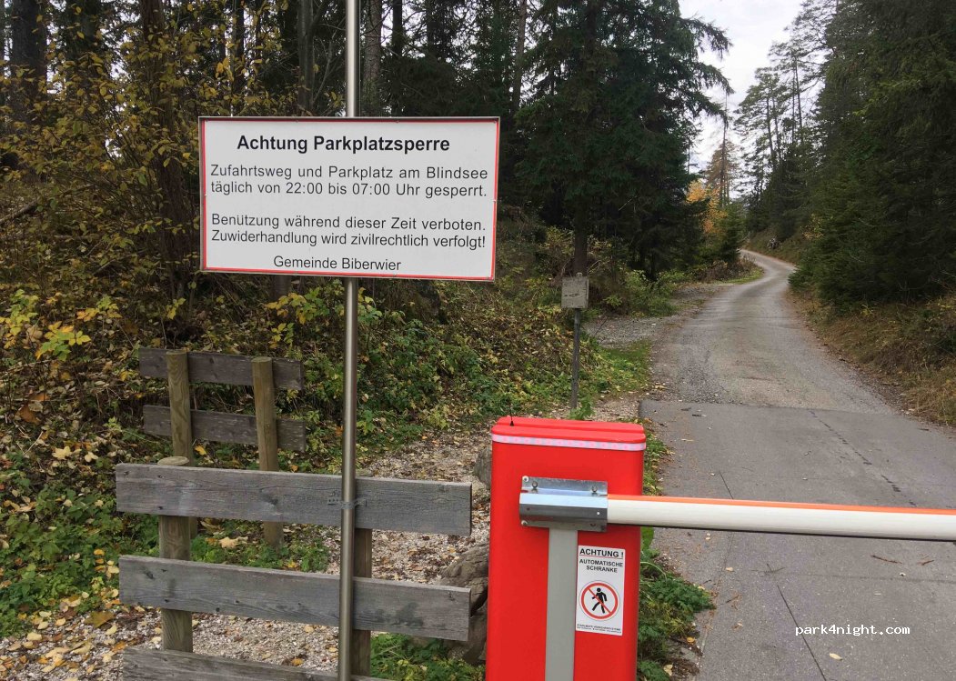 Blindsee Parkplatz/Bootshaus — foto