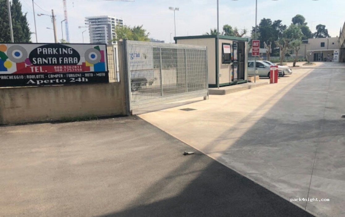 parking santa fara — foto
