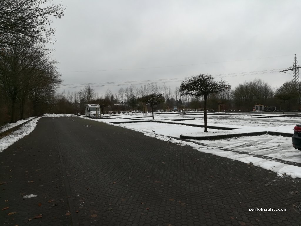 Parkplatz Haunestausee — foto