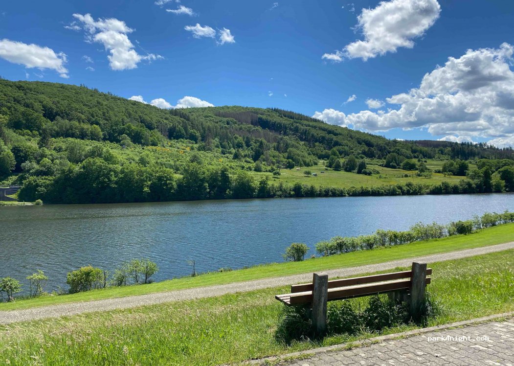 Parkplatz Perfstausee — foto