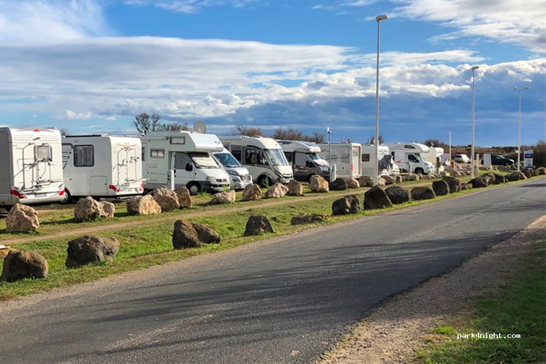 Aire Camping Car Park Portiragnes — foto