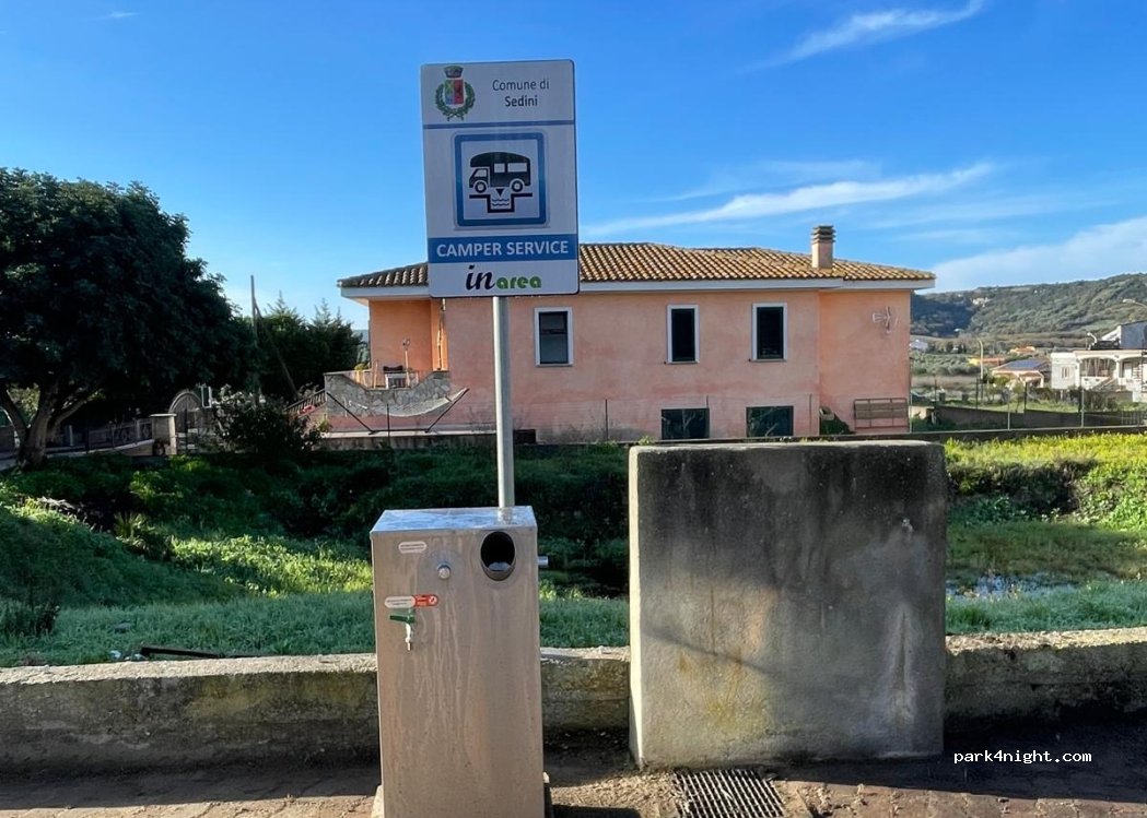 Area Sosta Camper Sedini — foto 4