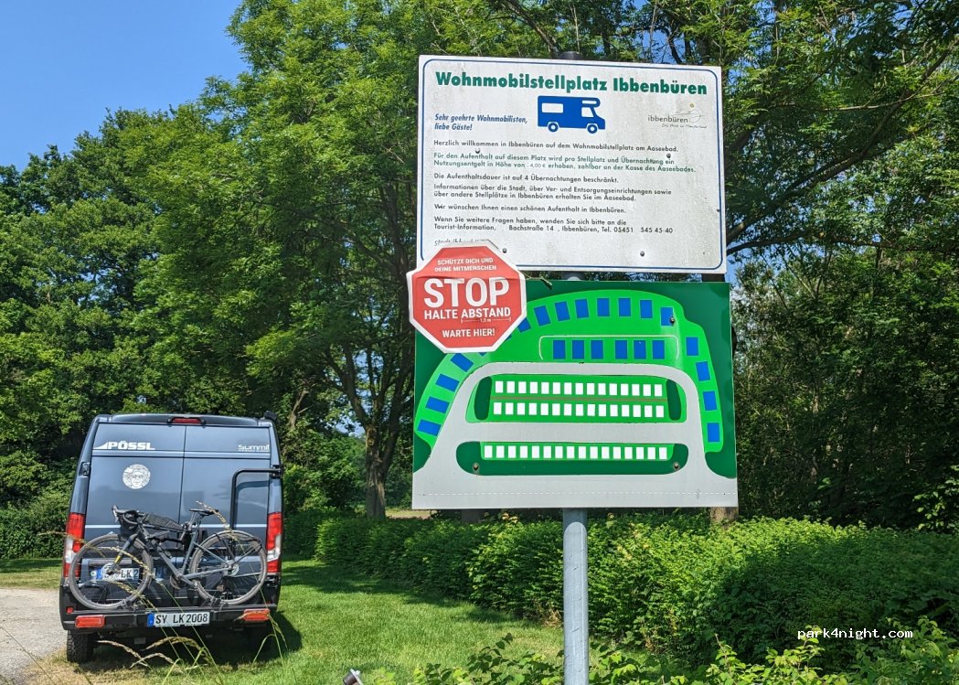 Wohnmobilstellplatz am Aasee — foto 2