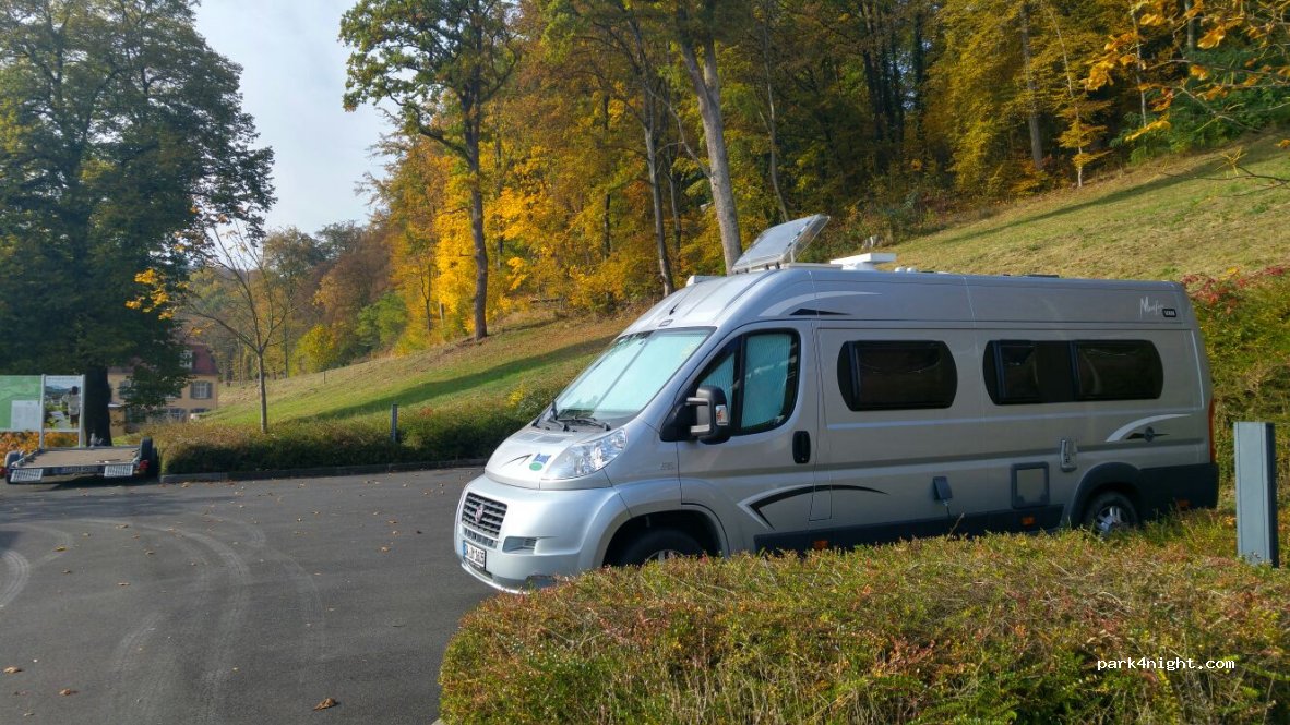 Stellplqtw iö Kurpqrk  Bad Brückenau — foto