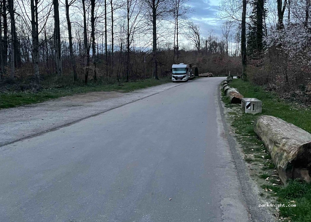 Parking de la forêt de Vernand — foto 4