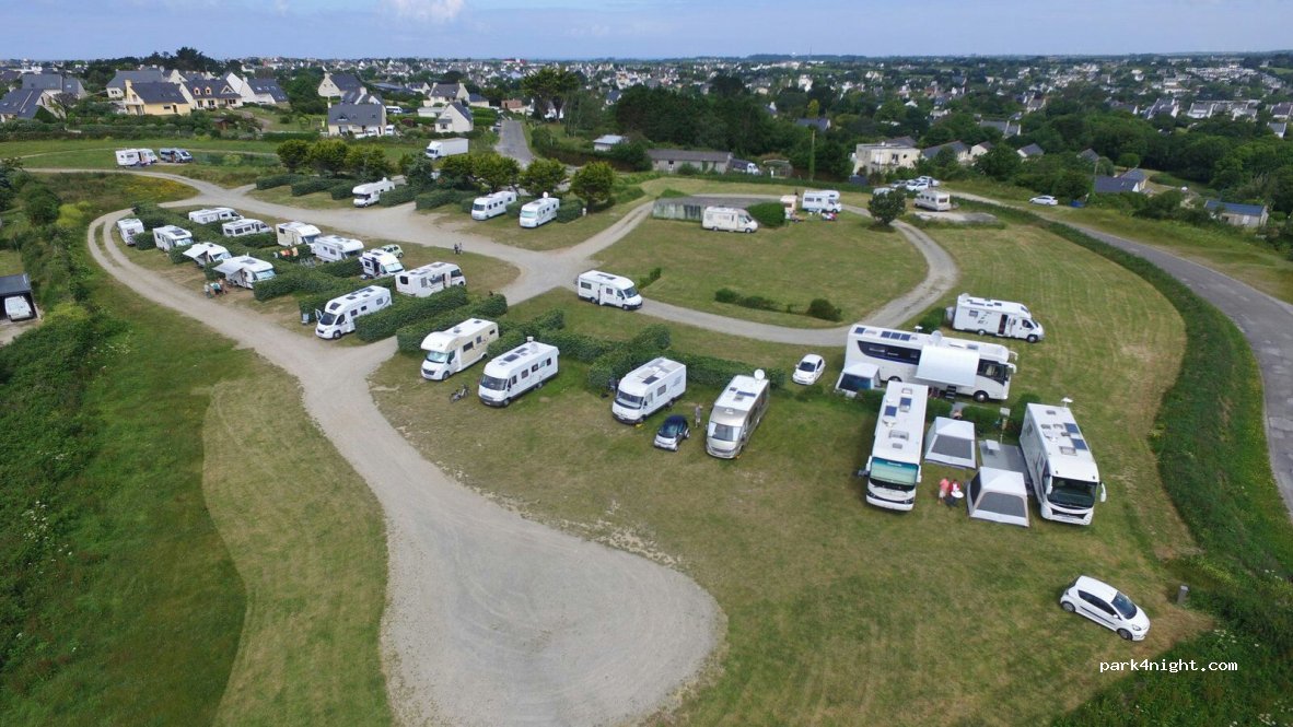Aire de camping-cars de Plougonvelin — foto