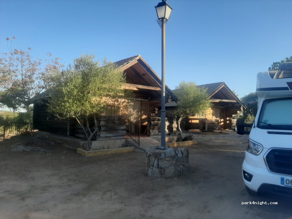 Camping en el hotel La mirada — foto