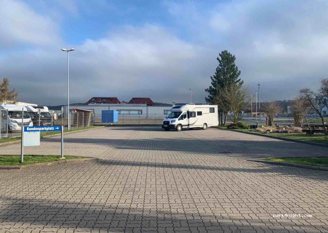 Wohnmobilstellplatz Rothenschirmbach — foto