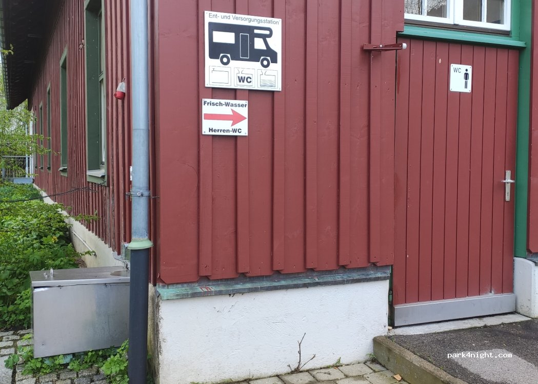 Wohnmobilstellplatz Viehmarktplatz Immenstadt — foto