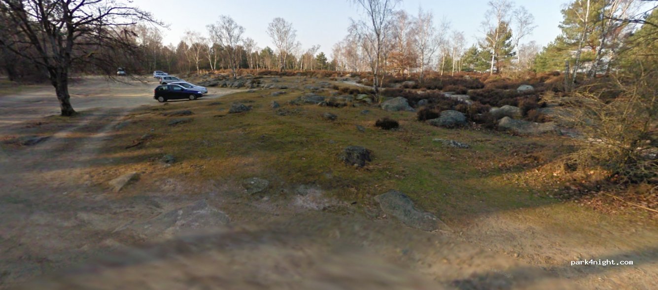 (77300) Fontainebleau - Route du Chaos d'Apremont — foto