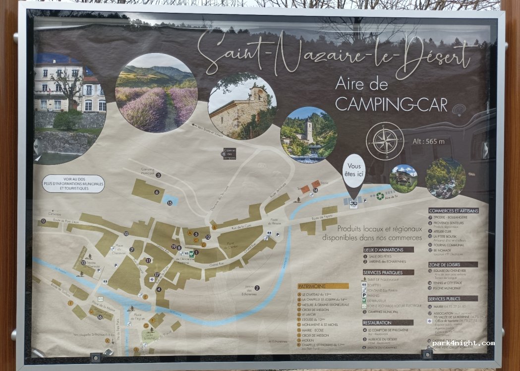 Aire Camping-Car Saint-Nazaire-le-Désert — foto 3