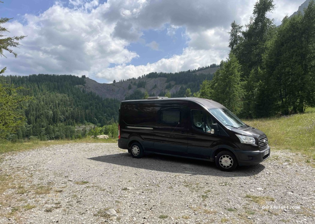 (06470) Saint-Martin-d'Entraunes - Route du Col des Champs — foto 4