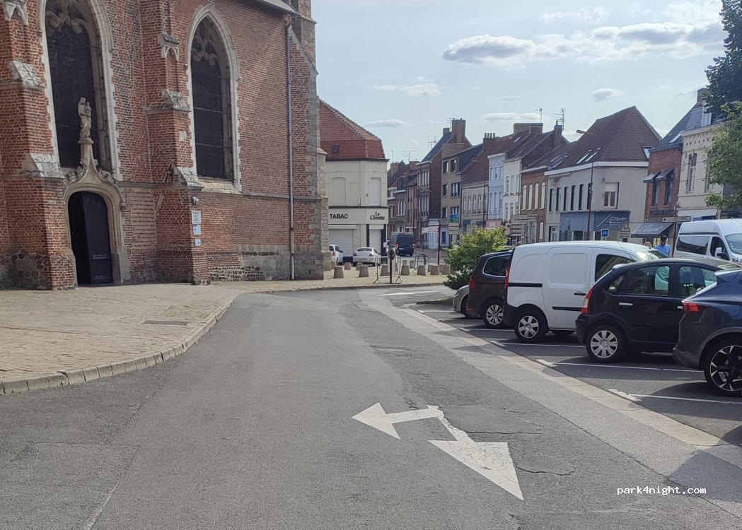 (59190) Hazebrouck - Rue de l'Église — foto