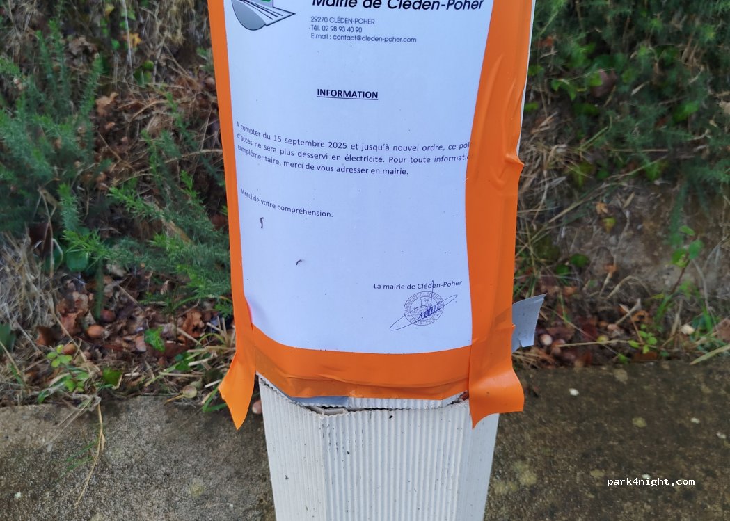Aire de camping-car Cléden-Poher — foto 4