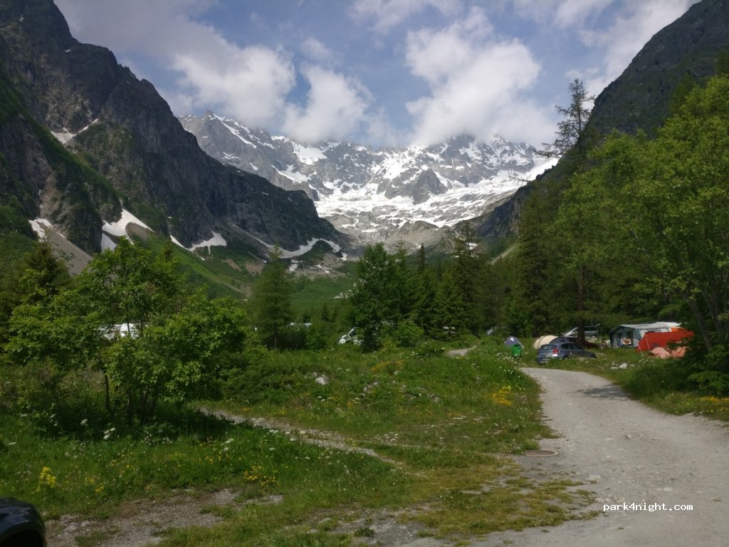 Camping des Glaciers — foto