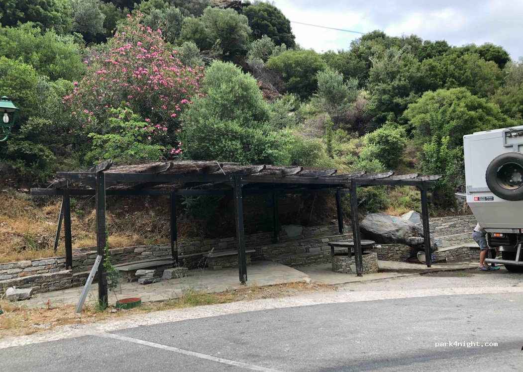 (340 01) Karistos - Eparchiaki Odos Karistou - Amigdalias — foto